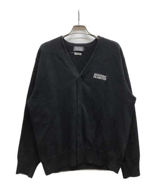 Hysteric Glamour（ヒステリックグラマー）Hysteric Glamour (ヒステリックグラマー) PSYCHEDELIC カーディガン/02221ND03 ブラック サイズ:Lの古着・服飾アイテム