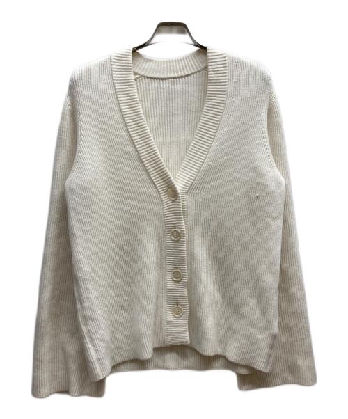 DEUXIEME CLASSE（ドゥーズィエム クラス）Deuxieme Classe (ドゥーズィエム クラス) LEWES アゼ カーディガン/26-080-50-4020-1-0 ホワイト サイズ:Freeの古着・服飾アイテム