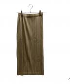 PLEATS PLEASEプリーツプリーズ）の古着「THICKER BOTTOMS 1 / PP63JG374」｜ベージュ