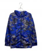 F.C.R.B.×FRAGMENT DESIGNエフシーレアルブリストル×フラグメントデザイン）の古着「CAMOUFLAGE NYLON BLOUSON / FCRB-260169」｜ブルー