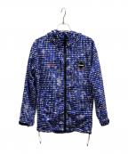 F.C.R.B.×FRAGMENT DESIGNエフシーレアルブリストル×フラグメントデザイン）の古着「CAMOUFLAGE NYLON BLOUSON / FCRB-260169」｜ブルー