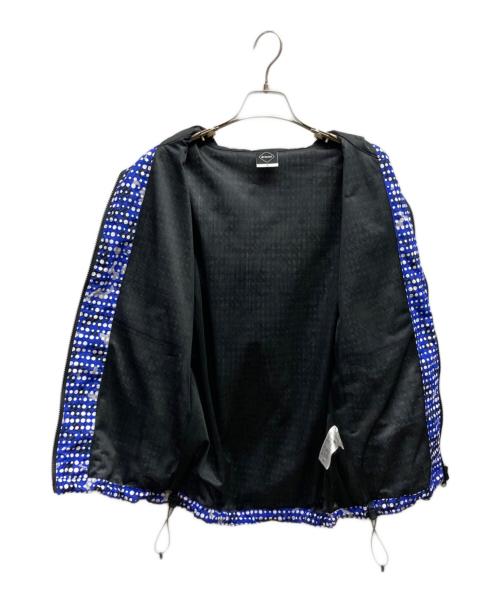 F.C.R.B.（エフシーレアルブリストル）F.C.R.B. (エフシーレアルブリストル) FRAGMENT DESIGN (フラグメントデザイン) CAMOUFLAGE NYLON BLOUSON / FCRB-260169 ブルー サイズ:Sの古着・服飾アイテム