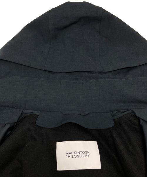 MACKINTOSH PHILOSOPHY（マッキントッシュ フィロソフィー）MACKINTOSH PHILOSOPHY (マッキントッシュ フィロソフィー) バックコーティングツイルベルファストショート / H1F46-422-29 ネイビー サイズ:38の古着・服飾アイテム