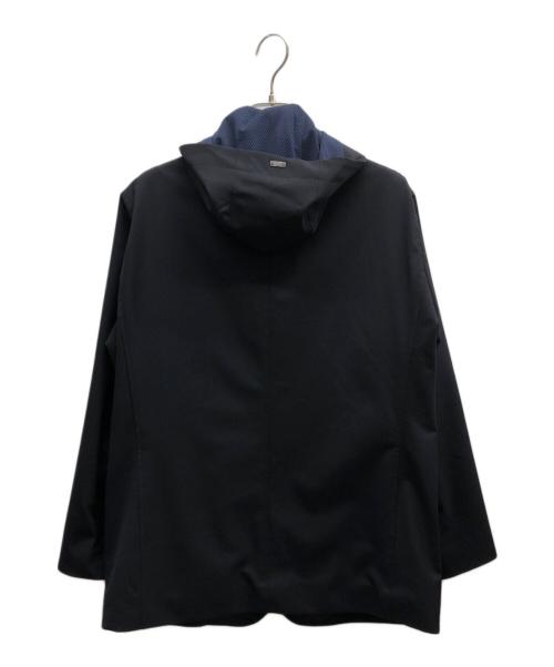 HERNO（ヘルノ）HERNO (ヘルノ) テクノストレッチ フーデッド 3B ジャケット / GA000206U ネイビー サイズ:46の古着・服飾アイテム