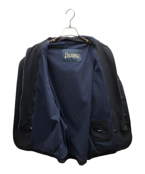 HERNO（ヘルノ）HERNO (ヘルノ) テクノストレッチ フーデッド 3B ジャケット / GA000206U ネイビー サイズ:46の古着・服飾アイテム