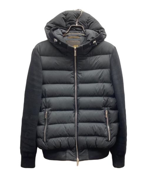 MOORER（ムーレー）MOORER (ムーレー) ダウンジャケット ブラック サイズ:46の古着・服飾アイテム