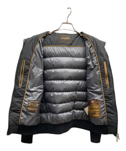 MOORER（ムーレー）MOORER (ムーレー) ダウンジャケット ブラック サイズ:46の古着・服飾アイテム