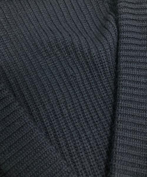 Zanone（ザノーネ）Zanone (ザノーネ) リブ編み ニット カーディガン/810126 ZN235 ネイビー サイズ:44の古着・服飾アイテム
