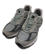 NEW BALANCEニューバランス）の古着「ローカットスニーカー/M990GL5」｜グレー