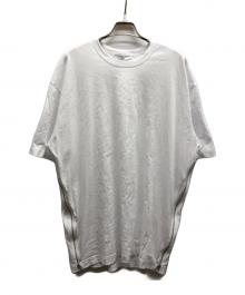 COMME des GARCONS SHIRT（コムデギャルソンシャツ）の古着「26SS サイドジップ Tシャツ/FQ-T010」｜ホワイト