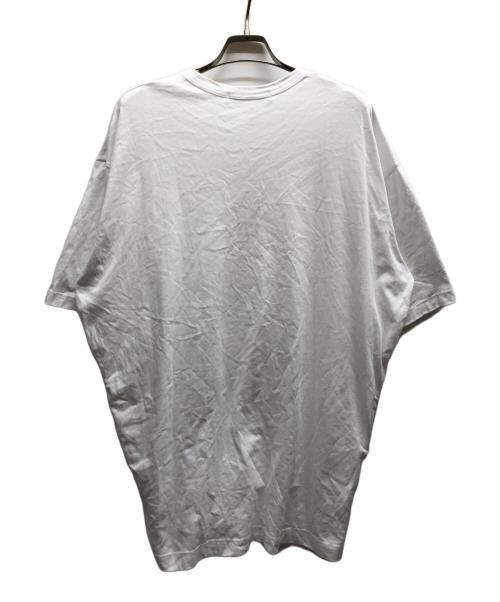 COMME des GARCONS SHIRT（コムデギャルソンシャツ）COMME des GARCONS SHIRT (コムデギャルソンシャツ) 26SS サイドジップ Tシャツ/FQ-T010 ホワイト サイズ:Lの古着・服飾アイテム