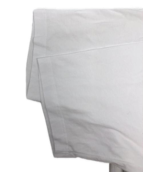 COMME des GARCONS SHIRT（コムデギャルソンシャツ）COMME des GARCONS SHIRT (コムデギャルソンシャツ) 26SS サイドジップ Tシャツ/FQ-T010 ホワイト サイズ:Lの古着・服飾アイテム