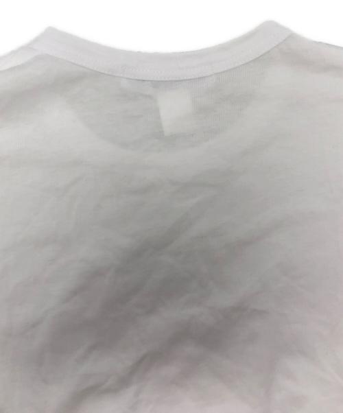 COMME des GARCONS SHIRT（コムデギャルソンシャツ）COMME des GARCONS SHIRT (コムデギャルソンシャツ) 26SS サイドジップ Tシャツ/FQ-T010 ホワイト サイズ:Lの古着・服飾アイテム