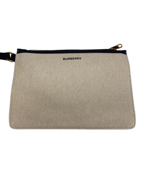 BURBERRY（バーバリー）BURBERRY (バーバリー) キャンバストートバッグ/80313181 ベージュ サイズ:₋の古着・服飾アイテム