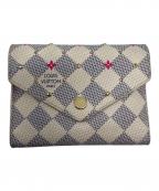LOUIS VUITTONルイ ヴィトン）の古着「DAMIER AZUR ROSE FUCHSIA/N64614」｜ベージュ