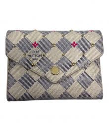 LOUIS VUITTON（ルイ ヴィトン）の古着「DAMIER AZUR ROSE FUCHSIA/N64614」｜ベージュ