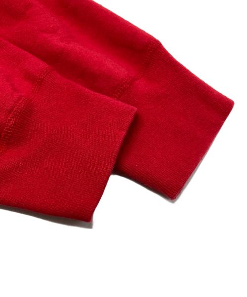 SUPREME（シュプリーム）Supreme (シュプリーム) エンボスロゴパーカー レッド サイズ:Mの古着・服飾アイテム