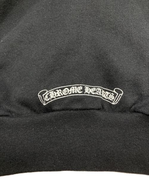 CHROME HEARTS（クロムハーツ）CHROME HEARTS (クロムハーツ) Vertical Logo Pullover Hoodie/82212-304-0020 ブラック サイズ:Mの古着・服飾アイテム