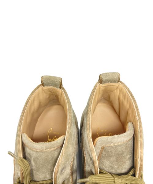 Christian Louboutin（クリスチャン・ルブタン）Christian Louboutin (クリスチャン・ルブタン) Louis High Khaki Suede カーキ サイズ:41 1/2の古着・服飾アイテム