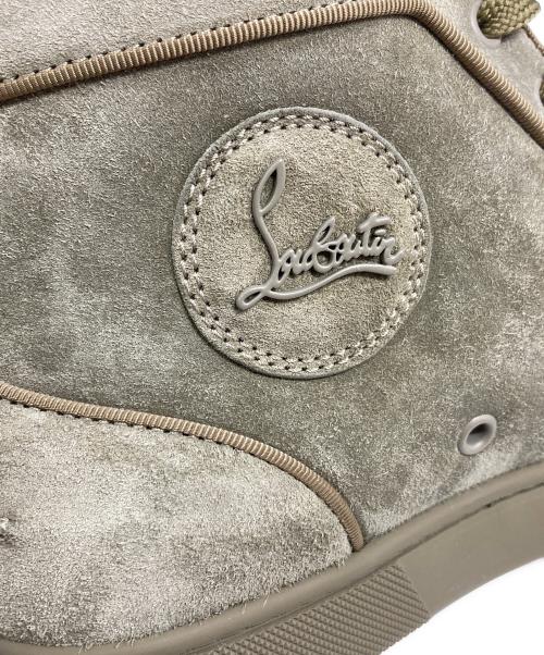 Christian Louboutin（クリスチャン・ルブタン）Christian Louboutin (クリスチャン・ルブタン) Louis High Khaki Suede カーキ サイズ:41 1/2の古着・服飾アイテム