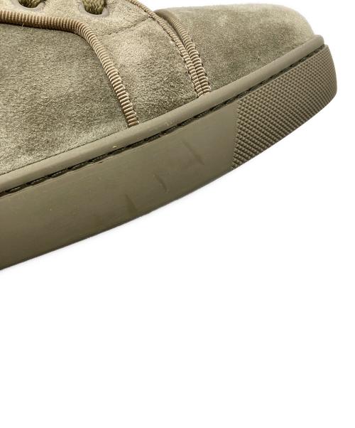 Christian Louboutin（クリスチャン・ルブタン）Christian Louboutin (クリスチャン・ルブタン) Louis High Khaki Suede カーキ サイズ:41 1/2の古着・服飾アイテム