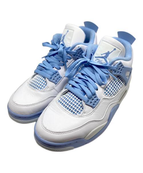 NIKE（ナイキ）NIKE (ナイキ) Jordan 4 Retro/HV0823-100 ホワイト×ブルー サイズ:US9.5の古着・服飾アイテム