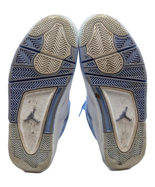 NIKE（ナイキ）NIKE (ナイキ) Jordan 4 Retro/HV0823-100 ホワイト×ブルー サイズ:US9.5の古着・服飾アイテム