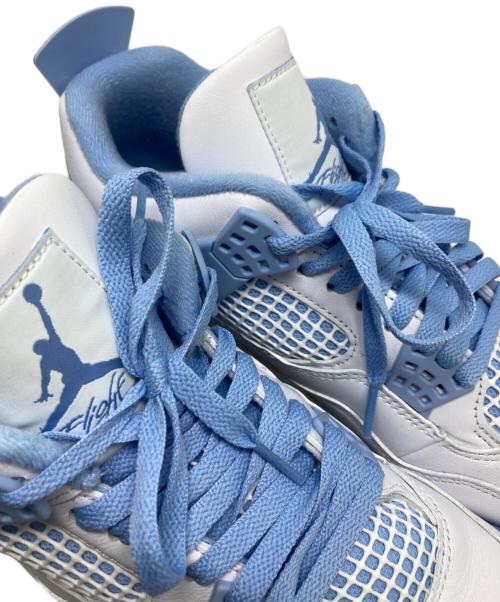 NIKE（ナイキ）NIKE (ナイキ) Jordan 4 Retro/HV0823-100 ホワイト×ブルー サイズ:US9.5の古着・服飾アイテム