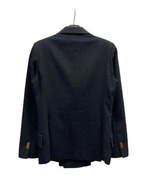 Vivienne Westwood man（ヴィヴィアン ウェストウッド マン）Vivienne Westwood man (ヴィヴィアン ウェストウッド マン) カシミヤブレンドPコート/VW-W1-72780 ブラック サイズ:46の古着・服飾アイテム