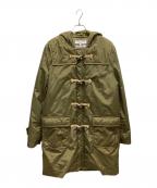 COMME des GARCONS SHIRTコムデギャルソンシャツ）の古着「ナイロンダッフルコート / FW09195」｜グリーン