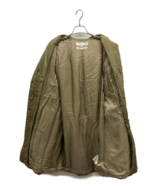 COMME des GARCONS SHIRT（コムデギャルソンシャツ）COMME des GARCONS SHIRT (コムデギャルソンシャツ) ナイロンダッフルコート / FW09195 グリーン サイズ:Mの古着・服飾アイテム