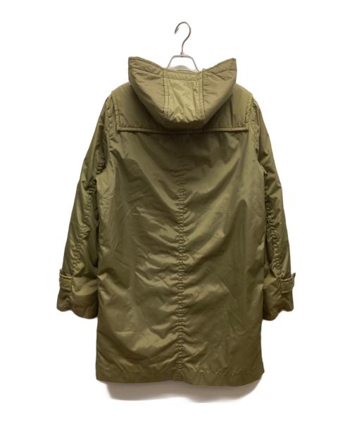COMME des GARCONS SHIRT（コムデギャルソンシャツ）COMME des GARCONS SHIRT (コムデギャルソンシャツ) ナイロンダッフルコート / FW09195 グリーン サイズ:Mの古着・服飾アイテム