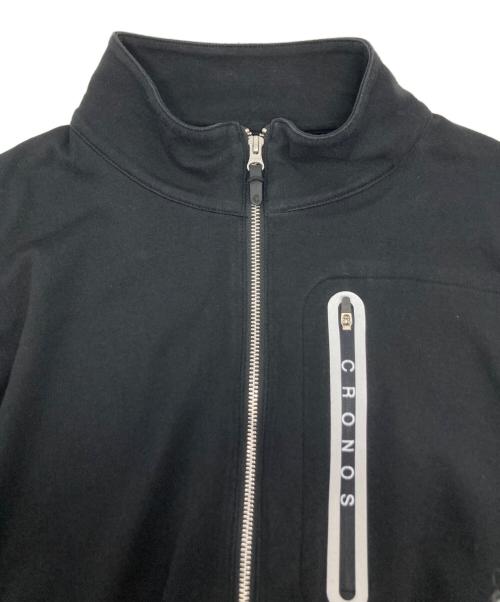 CRONOS（クロノス）CRONOS (クロノス) クロスラインアウタージャケット ブラック サイズ:40（L）の古着・服飾アイテム