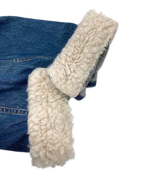 sacai（サカイ）sacai (サカイ) ジップアップ デニム ミックス ドレス/20-05152 インディゴ サイズ:2の古着・服飾アイテム