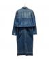 sacai (サカイ) ジップアップ デニム ミックス ドレス/20-05152 インディゴ サイズ:2：25000円