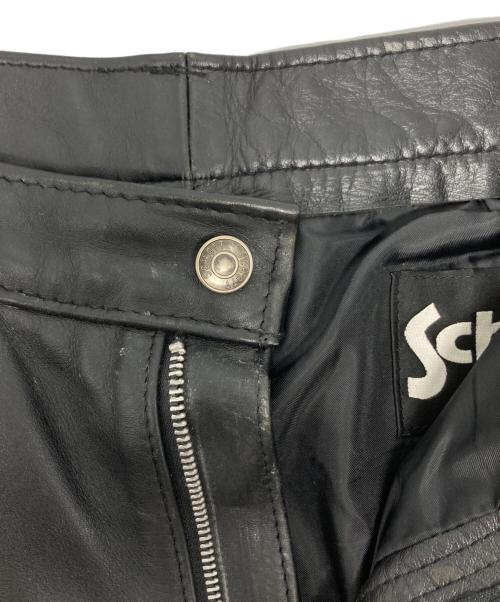 Schott（ショット）Schott (ショット) レザーパンツ ブラック サイズ:30の古着・服飾アイテム