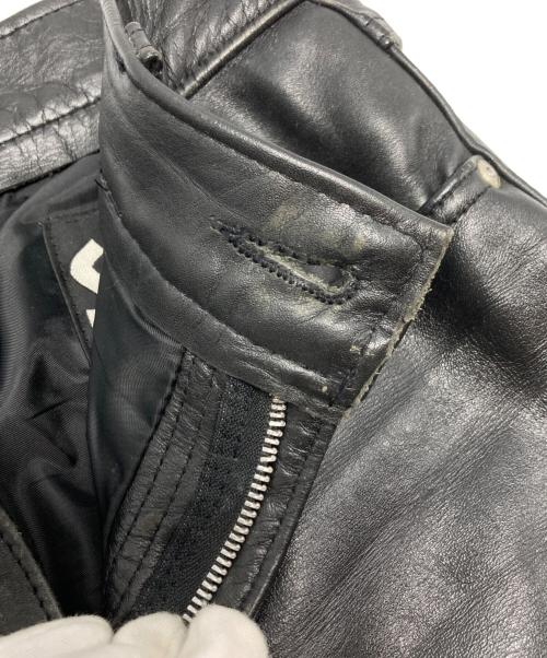 Schott（ショット）Schott (ショット) レザーパンツ ブラック サイズ:30の古着・服飾アイテム