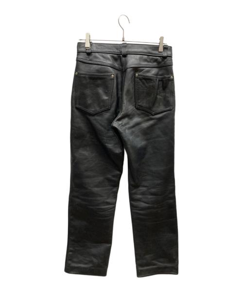 Schott（ショット）Schott (ショット) レザーパンツ ブラック サイズ:30の古着・服飾アイテム