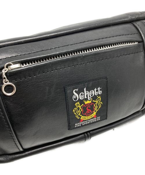 Schott（ショット）Schott (ショット) パデッドボディーバッグ/3109023 ブラック サイズ:₋の古着・服飾アイテム