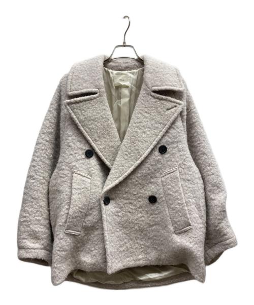 IENA（イエナ）IENA (イエナ) ループインレイ ショートコート/24020900103030 ベージュ サイズ:Sの古着・服飾アイテム