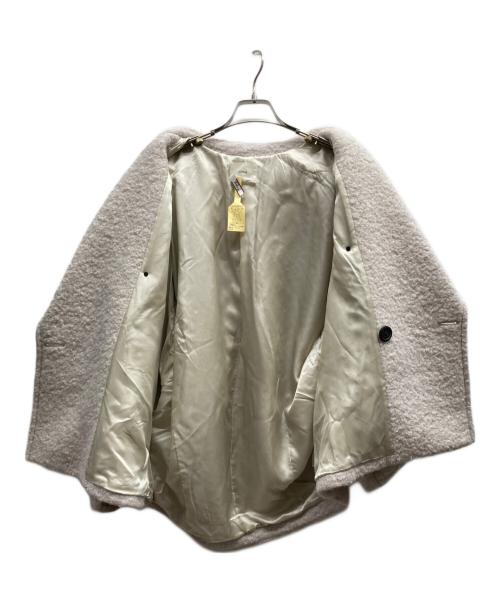 IENA（イエナ）IENA (イエナ) ループインレイ ショートコート/24020900103030 ベージュ サイズ:Sの古着・服飾アイテム