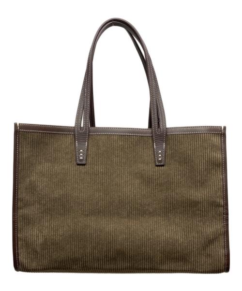 A VACATION（ア ヴァケーション）A VACATION (ア ヴァケーション) カウレザー ハンドル スクエア トートバッグ “CLUB BAG” / 24AW-A76-00-05 ダークブラウン 未使用品の古着・服飾アイテム