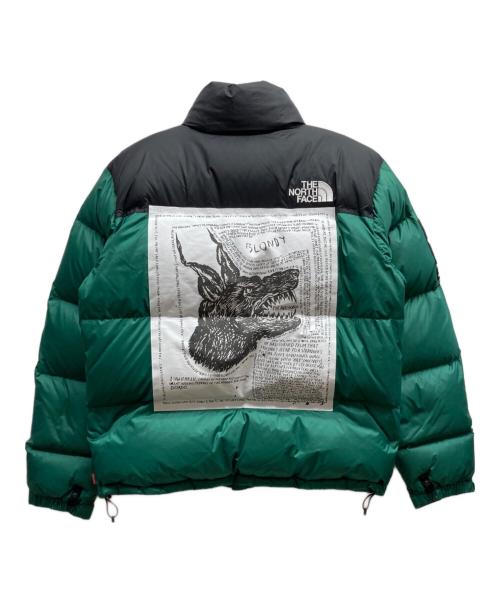 THE NORTH FACE（ザ ノース フェイス）THE NORTH FACE (ザ ノース フェイス) Supreme (シュプリーム) ヌプシジャケット/ND52402I グリーン サイズ:Mの古着・服飾アイテム