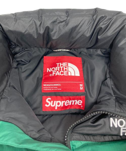 THE NORTH FACE（ザ ノース フェイス）THE NORTH FACE (ザ ノース フェイス) Supreme (シュプリーム) ヌプシジャケット/ND52402I グリーン サイズ:Mの古着・服飾アイテム