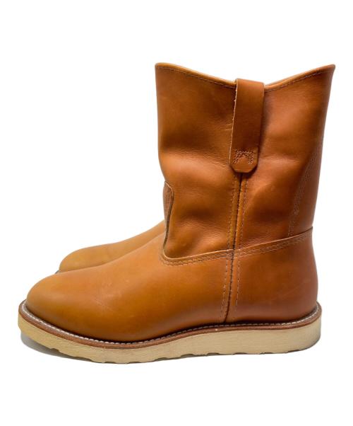 RED WING（レッドウィング）RED WING (レッドウィング) ペコスブーツ/9866 ブラウン サイズ:9 1/2 Eの古着・服飾アイテム