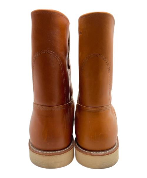 RED WING（レッドウィング）RED WING (レッドウィング) ペコスブーツ/9866 ブラウン サイズ:9 1/2 Eの古着・服飾アイテム