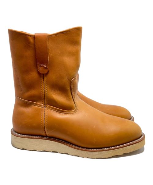 RED WING（レッドウィング）RED WING (レッドウィング) ペコスブーツ/9866 ブラウン サイズ:9 1/2 Eの古着・服飾アイテム