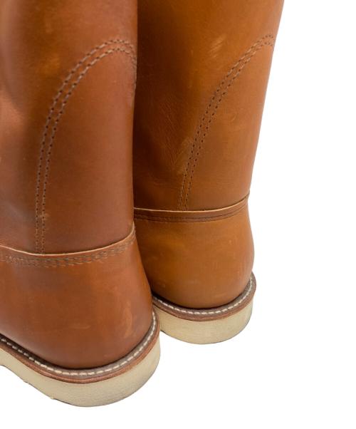 RED WING（レッドウィング）RED WING (レッドウィング) ペコスブーツ/9866 ブラウン サイズ:9 1/2 Eの古着・服飾アイテム