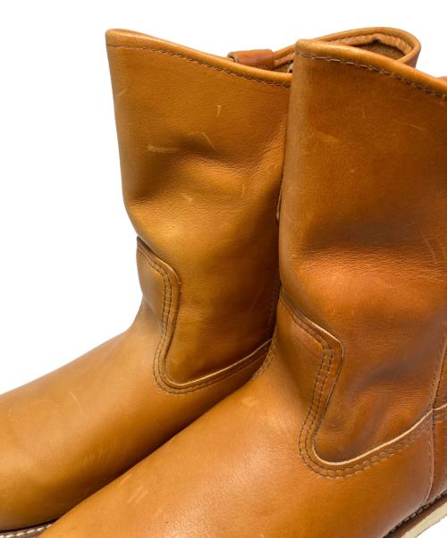RED WING（レッドウィング）RED WING (レッドウィング) ペコスブーツ/9866 ブラウン サイズ:9 1/2 Eの古着・服飾アイテム