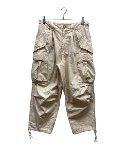 KOHKI（コッキ）KOHKI (コッキ) カーゴパンツ アイボリー サイズ:1の古着・服飾アイテム
